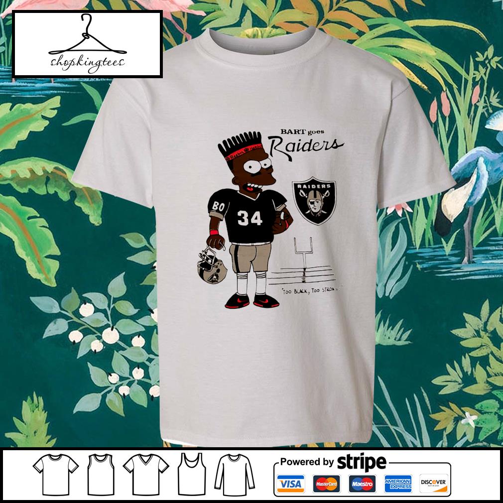 Bart Simpson goes Oakland Raiders shirt, hoodie, sweater, long sleeve and  tank top