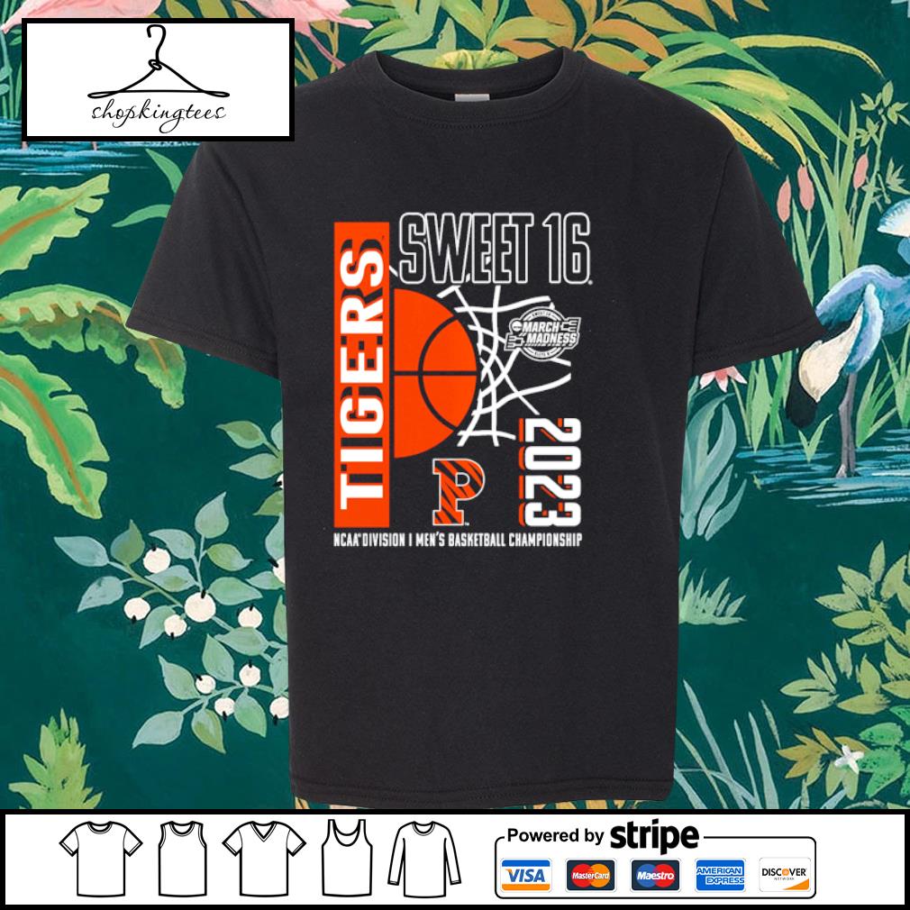 Original princeton Tigers 2023 NCAA Men's Basketball Tournament March Madness Sweet 16 shirt